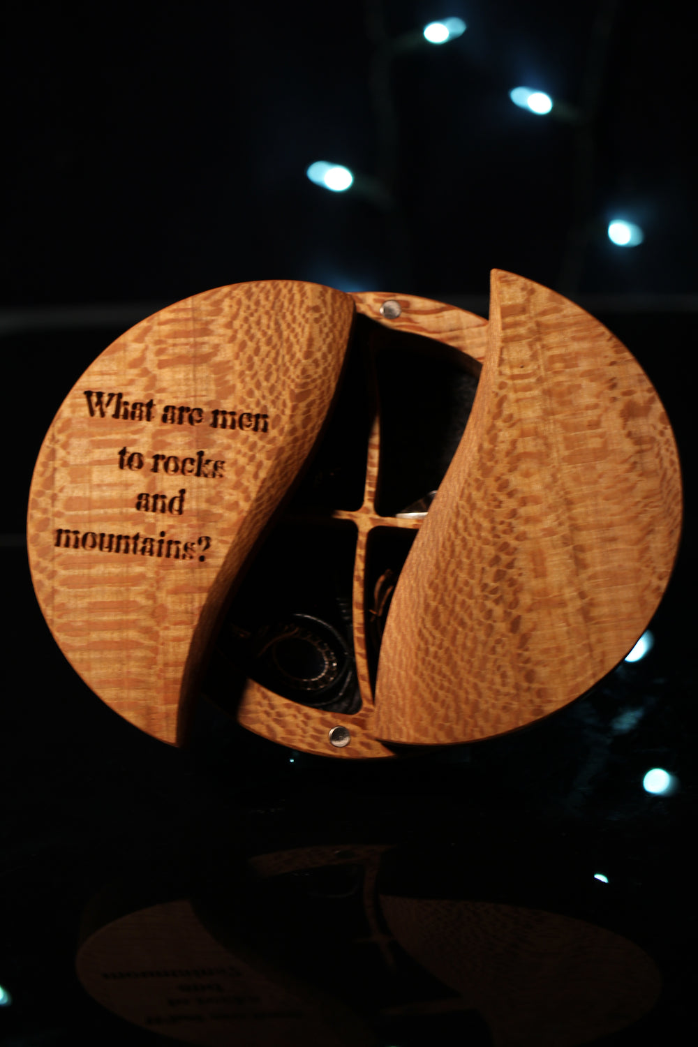 What Are Men Wood Dice Box for Dungeons and Dragons or Any Dice Game