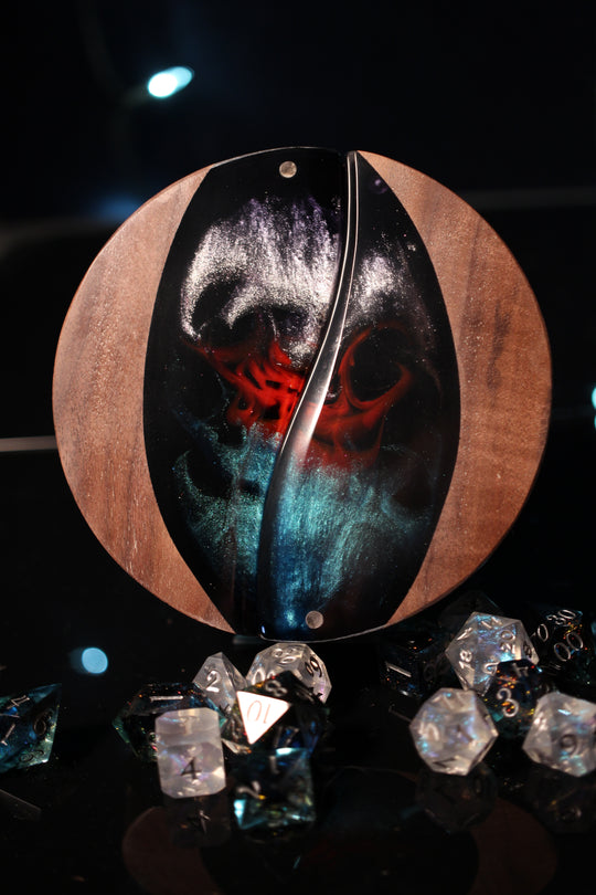 I Just Think it's Neat! Part 2 Wood and Epoxy Dice Box for Dungeons and Dragons or Any Dice Game