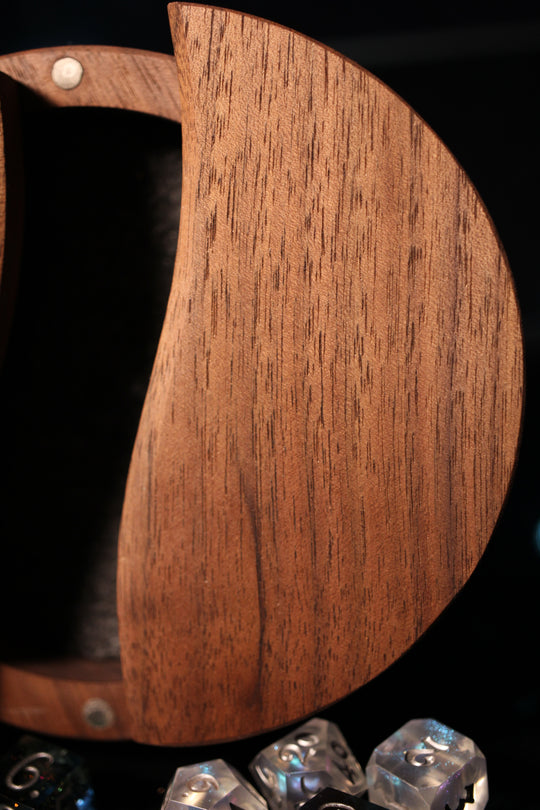 What Are Men to Rocks and Mountains Wood and Epoxy Dice Box for Dungeons and Dragons or Any Dice Game